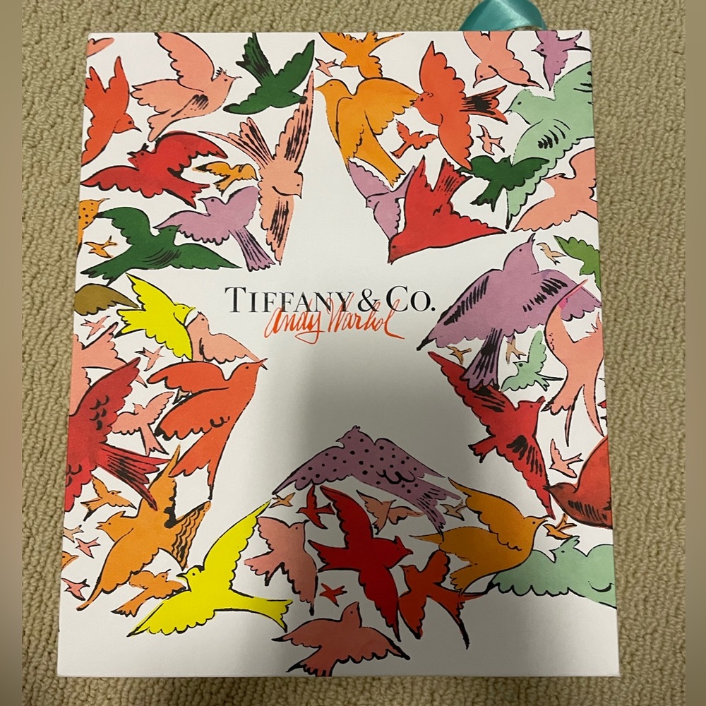 New! Tiffany x Andy Warhol gift bag
